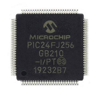 China Shenzhen  Electronic Mcu Ic PIC24FJ256 PIC24FJ256GB210-I/PT QFP100 16 Bit Microprocessor for sale