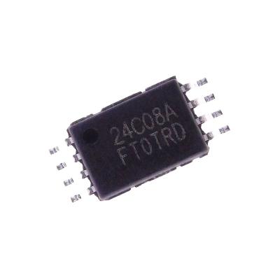 China Chip de almacenamiento Circuito integrado Chip de almacenamiento de red FT24C08A-ETR-T-FMD-TSSOP8 FT24C08A-ETR en venta