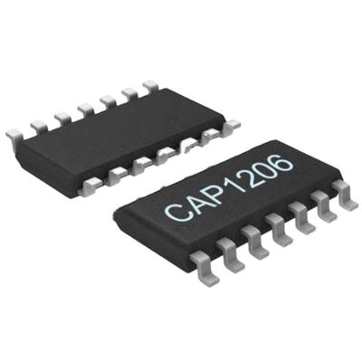 China 2022 chips CAP1206-1-SL-TR 6CH 14SOIC sensores de toque à venda