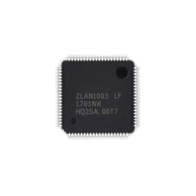 China W5500 ZLAN1003 QFP Industrial Serial to Ethernet Single-Chip UART to TCP/IP TTL IOT Serial Server MCU IC Chips for sale