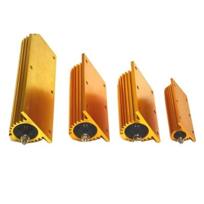 China 100W 200W 300W 5R Manufacture Sell Aluminum Housed Supplier Resistor Gold Aluminium for sale