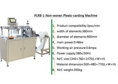 China Good Quality High Efficient PLRB-1 Thermal Cotton Machine For Toyota Air Filters for sale