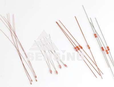 China 3950 termistor encapsulado de cristal del ohmio NTC del termistor 200K 100K de NTC en venta