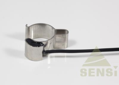 China Sensor de temperatura de la abrazadera de tubería de acero para la medida superficial del arco y del tubo en venta