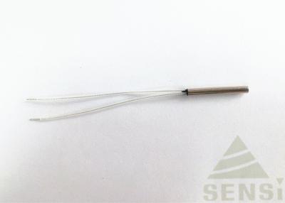 China Cu/ NI Tube NTC Temperature Sensor With Transparent Ag-Plated Wire for sale