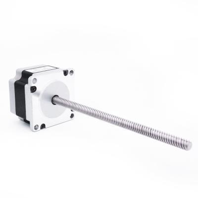 China Ball Screw Stepper Motor Linear Actuator 57BYGH Electric DC 1.8 4 Heads for sale