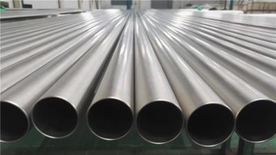 China Salt Water Resistant Heat Exchanger Tube , Hydraulic Test Cold Rolled  Seamless Titanium Tube for sale