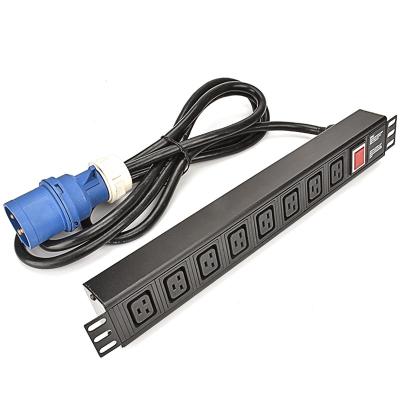 China 8 Way UK Type PDU Extension Socket With On/Off Switch, Surge for sale