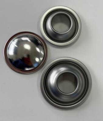 China Spray Can Cone Dome Cover Bottom For Aerosol Spray Air Can Bottom And Top Cover for sale