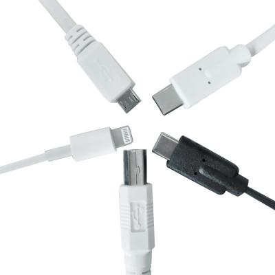 China Los datos del OEM transfieren el cable de datos de la carga por USB 480Mbps trenzado de nylon en venta
