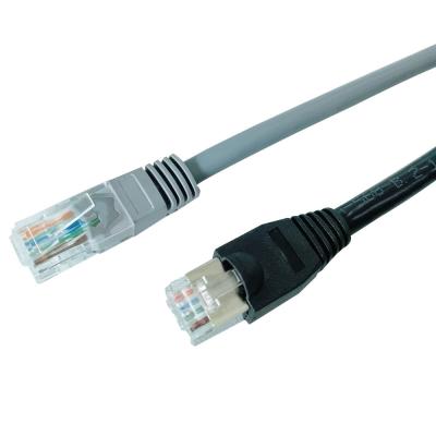 Chine Gray Ethernet Cable Assembly, câble de correction de Cat6 Rj45 pour des télécom Data Center à vendre