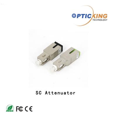 China IEC RoHS MM 850nm SC Attenuator 30dB MPO MTP Connector for sale