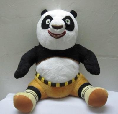 China Kungfu Panda Sitting Pose Plush Toys for sale