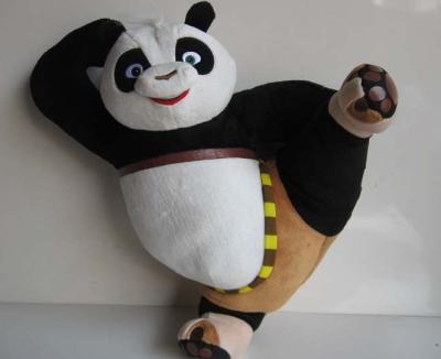 China Kungfu Panda Kick Pose Plush Toys for sale
