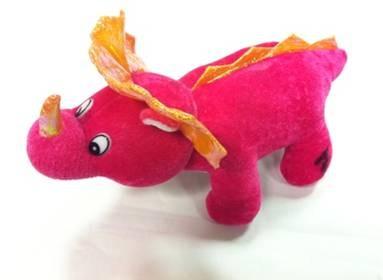 China Pink Dino Dragon Plush Toys for sale