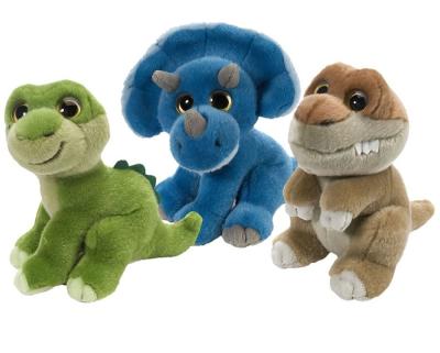 China Green and Purple Dino Dragon Plush Toys for sale