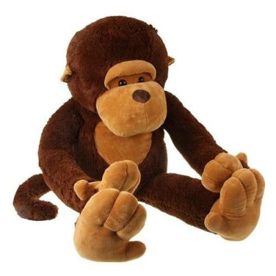 China Brown Long hand Monkey Soft Toy Plush Toy for sale