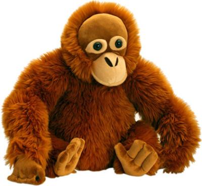 China Brown Monkey Soft Toy Plush Toy for sale