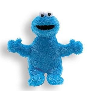 China Sesame Street Cookie Monster Plush Toys for sale