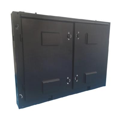 China P8 Outdoor Fixed LED Display Screen With Front Access Iron Cabinet 1280x960mm for sale