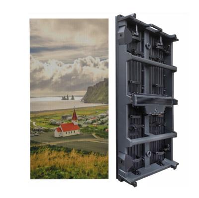 China P3.91 Indoor Outdoor 500×1000mm Cabinet Rental LED Display With Front & Rear Service en venta