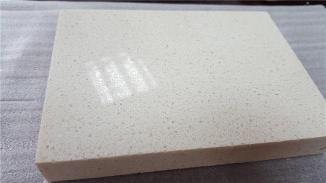 White Sand Color Artificial Quartz Stone For Countertops Price