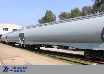 China Corns Wheat Soybeans Grain Hopper Wagons Railway Gauge 1435mm Pay Load 70 Tons for sale