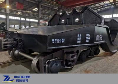 China Costo de poca velocidad del coche de 120 Ton Hot Metal Ladle Transfer bajo para la acería en venta