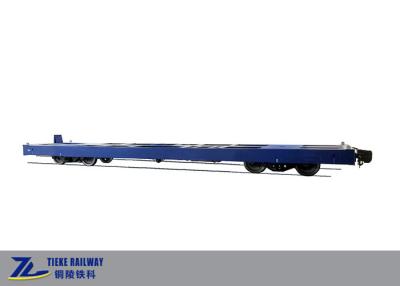 中国 Intermodal脊柱の平面貨車の列車1520mmの広軌78tの負荷 販売のため