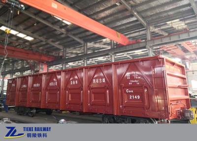China EN Standard Open Top Bulk Wagon Railcar 70t Load Wagons 80km/H for sale