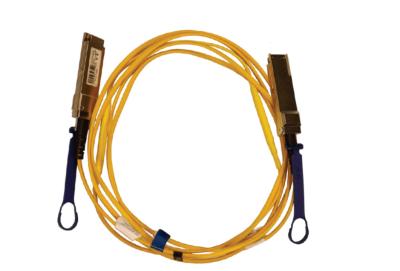 China 10m QSFP+ Mellanox AOC Cable MC220731V-010 IB FDR Up VPI To 56Gb/S for sale
