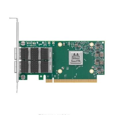 China QSFP56 Mellanox Ethernet Adapters NIC ConnectX-6 Dx EN 100GbE Network Card MCX623106AN-CDAT for sale