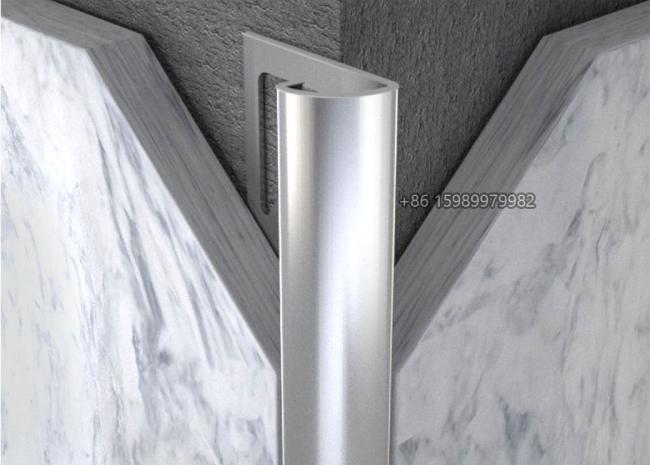 mirror stainless steel corner trim