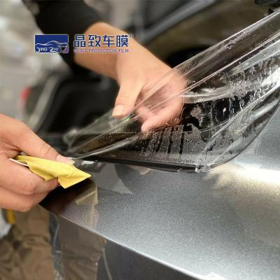 China Abrigo transparente impermeable del vinilo de PPF, película clara durable de la protección de la pintura del coche en venta