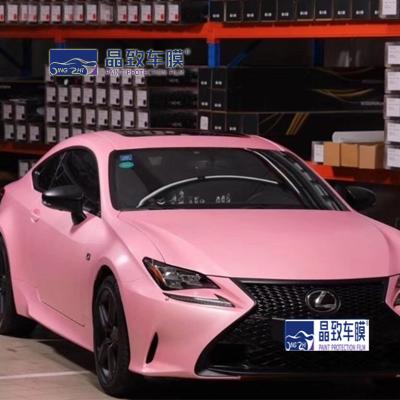 China Sand Proof Flexible Gloss Vehicle Wrap , Stretchable Protective Vinyl Wrap For Cars for sale