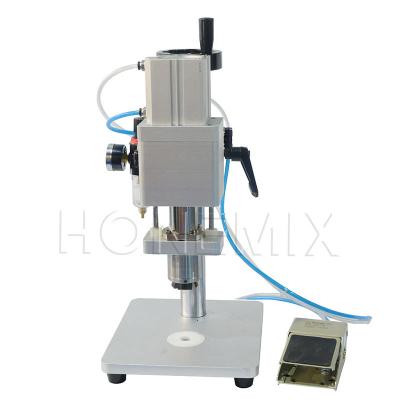 China Semi Automatic Capping Machine Stainless Steel Small Vial Crimping Machine for sale