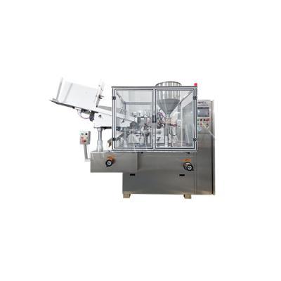 China Industrial Plastic Tube Filler 2KW Ointment Filling And Sealing Machine for sale