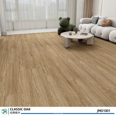 China SPC Click Nature Oak Wood Flooring Plank With IXPE for sale