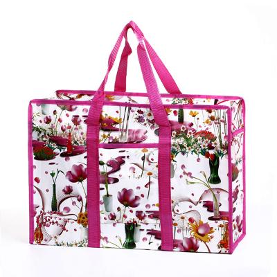 China Printing Laminated Non Woven Fabric Shopping Bags Waterproof Non Woven Poly Bag for sale