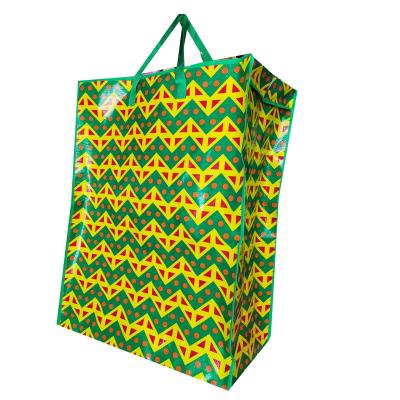 中国 farmer's market 10 Kg Durability PP Woven Shopping Bag with Eco-friendly Ink 20 Years History 販売のため
