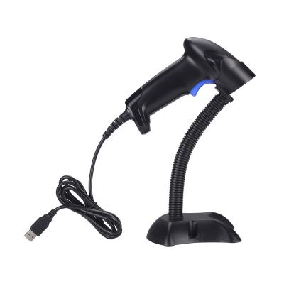 China Bi Directional 1D Barcode Scanner Laser Wired Handheld With Stand for sale