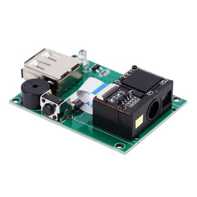 China CMOS Mini Barcode Reader Module 2D Embedded Qr Code Scanner for sale