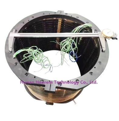 China Through Hole 280mm Standard Separate Slip Ring Electric Motor 18 Circuits 600rpm for sale