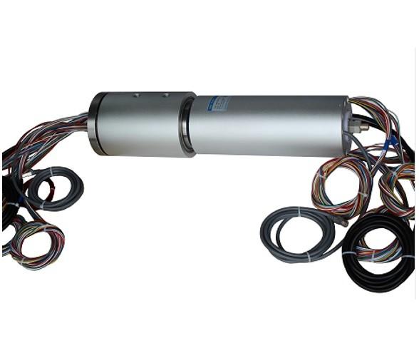 Quality 6 Circuits 50A 3 Channel Conductive Slip Ring With Wide Working Temperature for sale