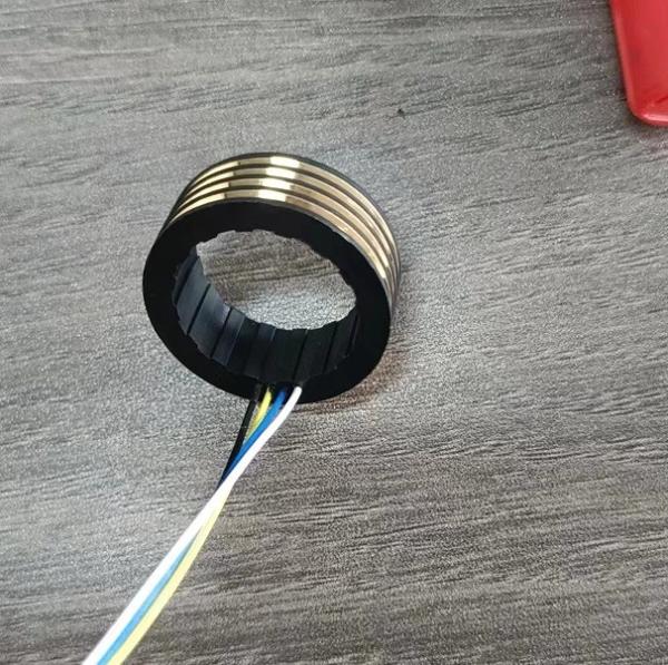 Quality 4P Pin Distance Separate Slip Rings Flexible Customization Wind Turbine Slip Ring for sale