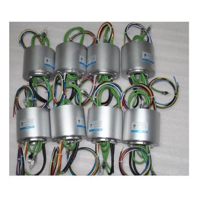 China 12 circuitos 20A Anel elétrico de deslizamento rotativo articulado Conector elétrico 800RPM à venda