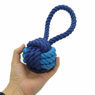 China Interactive Rope Chewy Indestructible Dog Toys For Medium To Large Breeds Puppies for sale