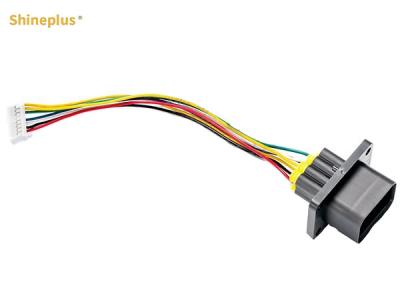 China Insulated Metal Shielded New Energy Vehicle Compressor Wiring Harness UL1007 300V IP67 for sale