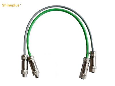 China PUR Sheath 250V IP67 Insulated Flexible Waterproof Industrial Wiring Harness M12 for sale