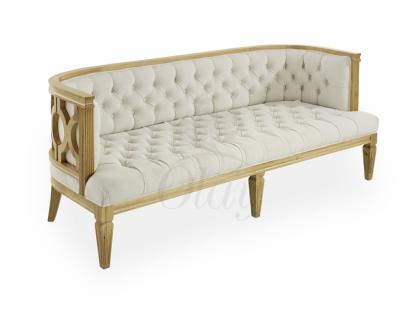 China HOT SELL solid  Wood Frame Upholstered Wedding desig and partyEvent Sofas for sale